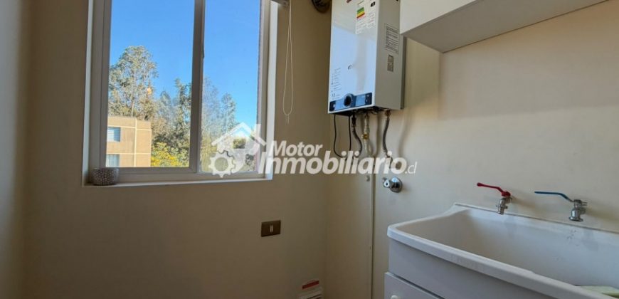 ARRENDAMOS LUMINOSO DEPARTAMENTO DE 2 DORMITORIOS EN CONDOMINIO PARQUE DURAND FUNDO DEL CARMEN CIUDAD DE TEMUCO