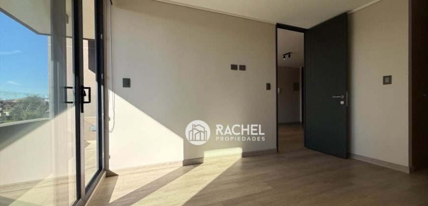SE ARRIENDA SOLEADO DEPTO 1D MODERNO CONDOMINIO PONTEVEDRA- Portal de la Frontera