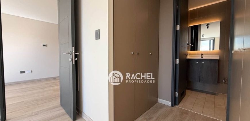 SE ARRIENDA SOLEADO DEPTO 1D MODERNO CONDOMINIO PONTEVEDRA- Portal de la Frontera