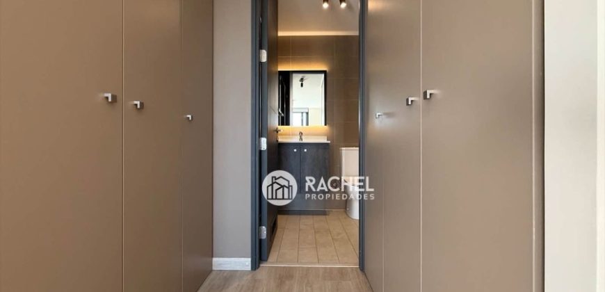 SE ARRIENDA SOLEADO DEPTO 1D MODERNO CONDOMINIO PONTEVEDRA- Portal de la Frontera