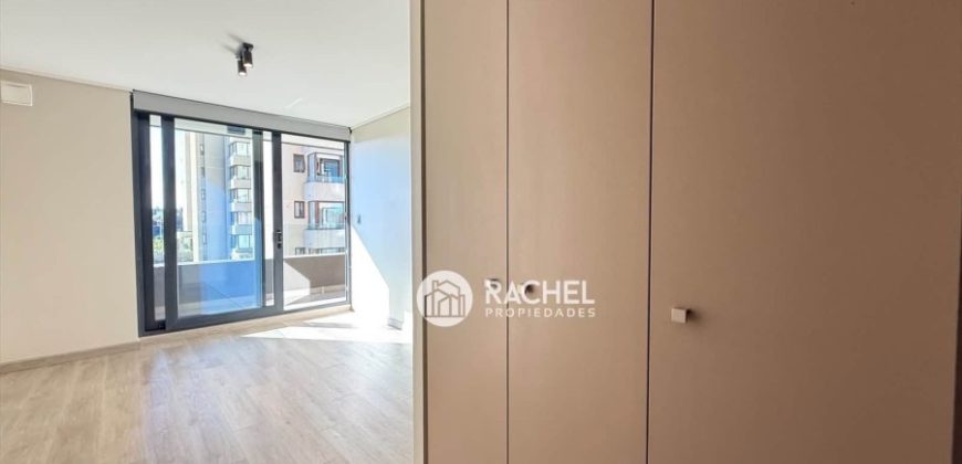 SE ARRIENDA SOLEADO DEPTO 1D MODERNO CONDOMINIO PONTEVEDRA- Portal de la Frontera