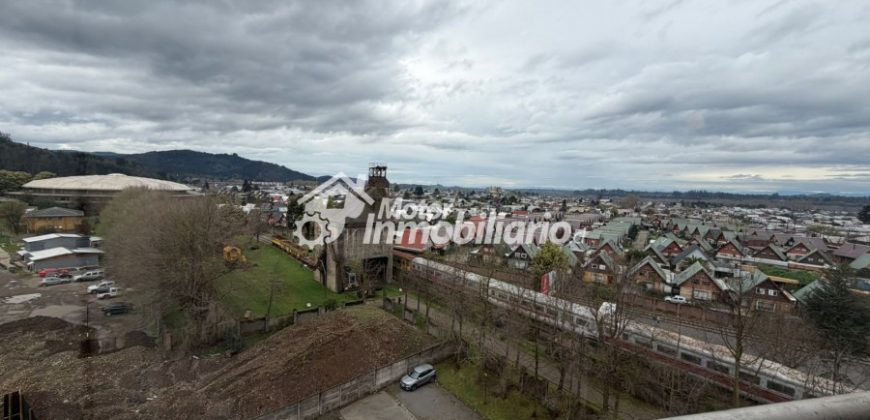 ARRENDAMOS GRANDE E IMPECABLE DEPARTAMENTO DE 3 DORMITORIOS EN LA CIUDAD DE TEMUCO, A PASOS DE MUSEO FERROVIARIO