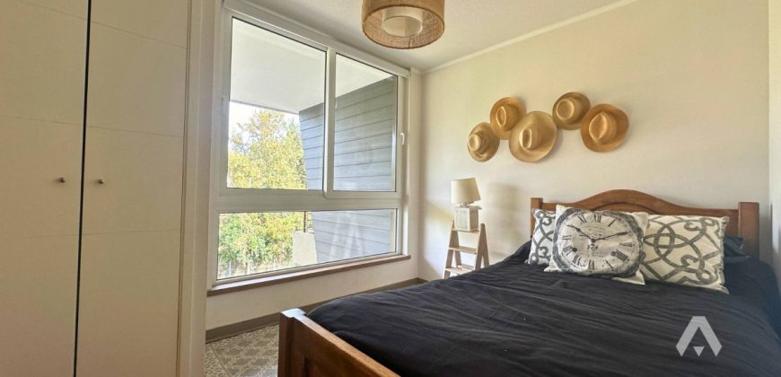 Departamento de 2 dormitorios en venta en Pucón.