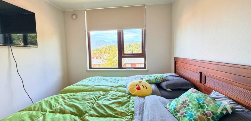 Departamento en venta en Pucón, con vista al volcán