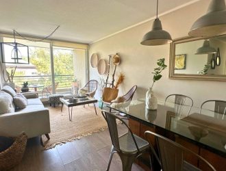 Departamento de 2 dormitorios en venta en Pucón.