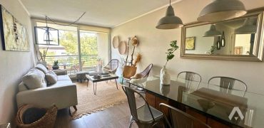 Departamento de 2 dormitorios en venta en Pucón.